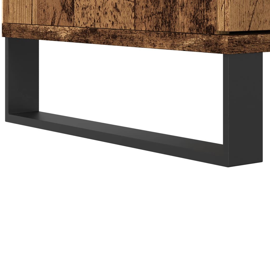 Högskåp 60X36X110 Cm Konstruerat Trä