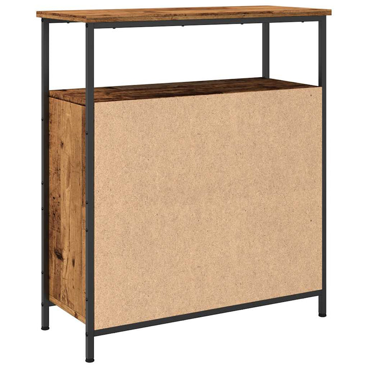 Skänk Åldrat Trä 70X30X80 Cm Konstruerat Trä