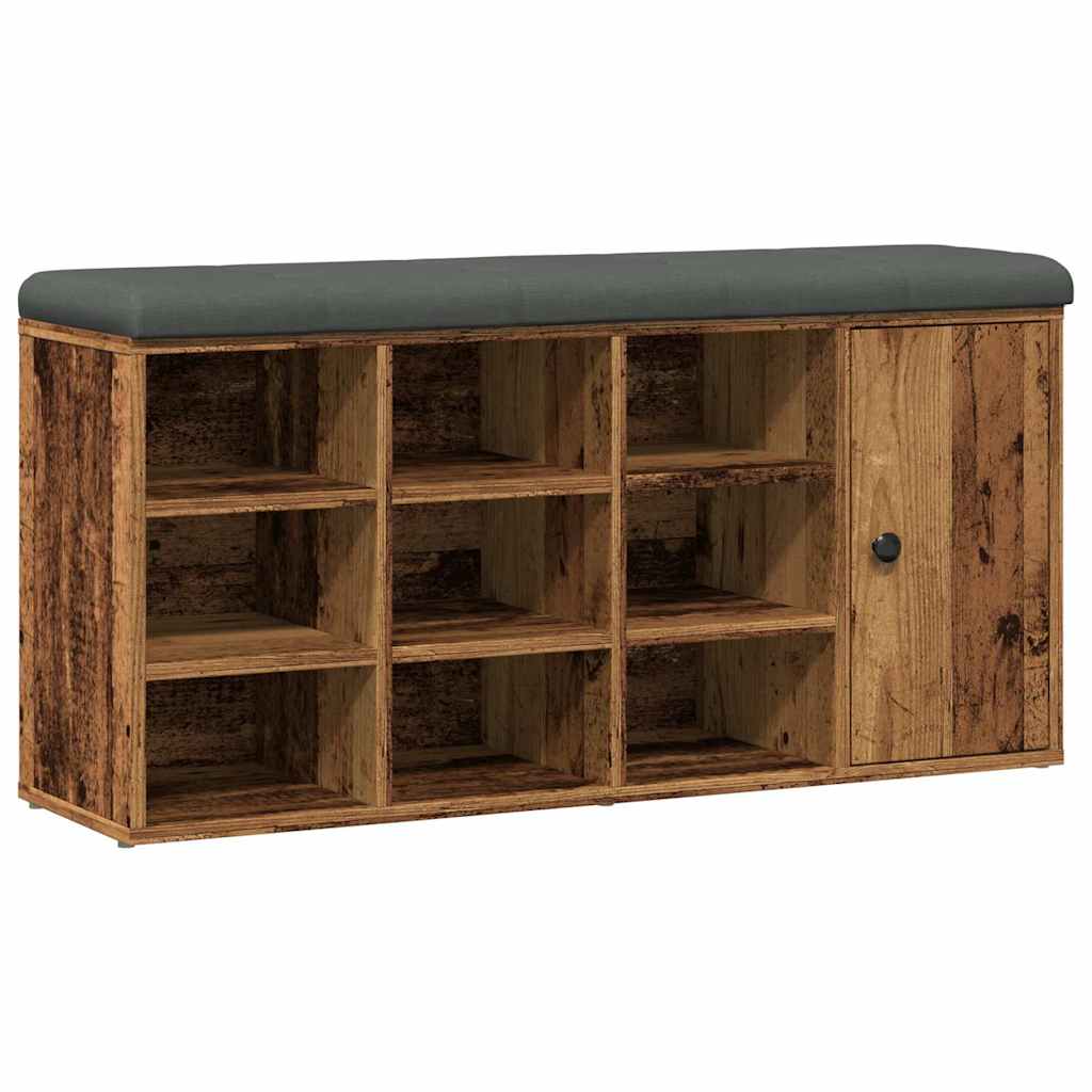 Skobänk 102X32X50 Cm Konstruerat Trä