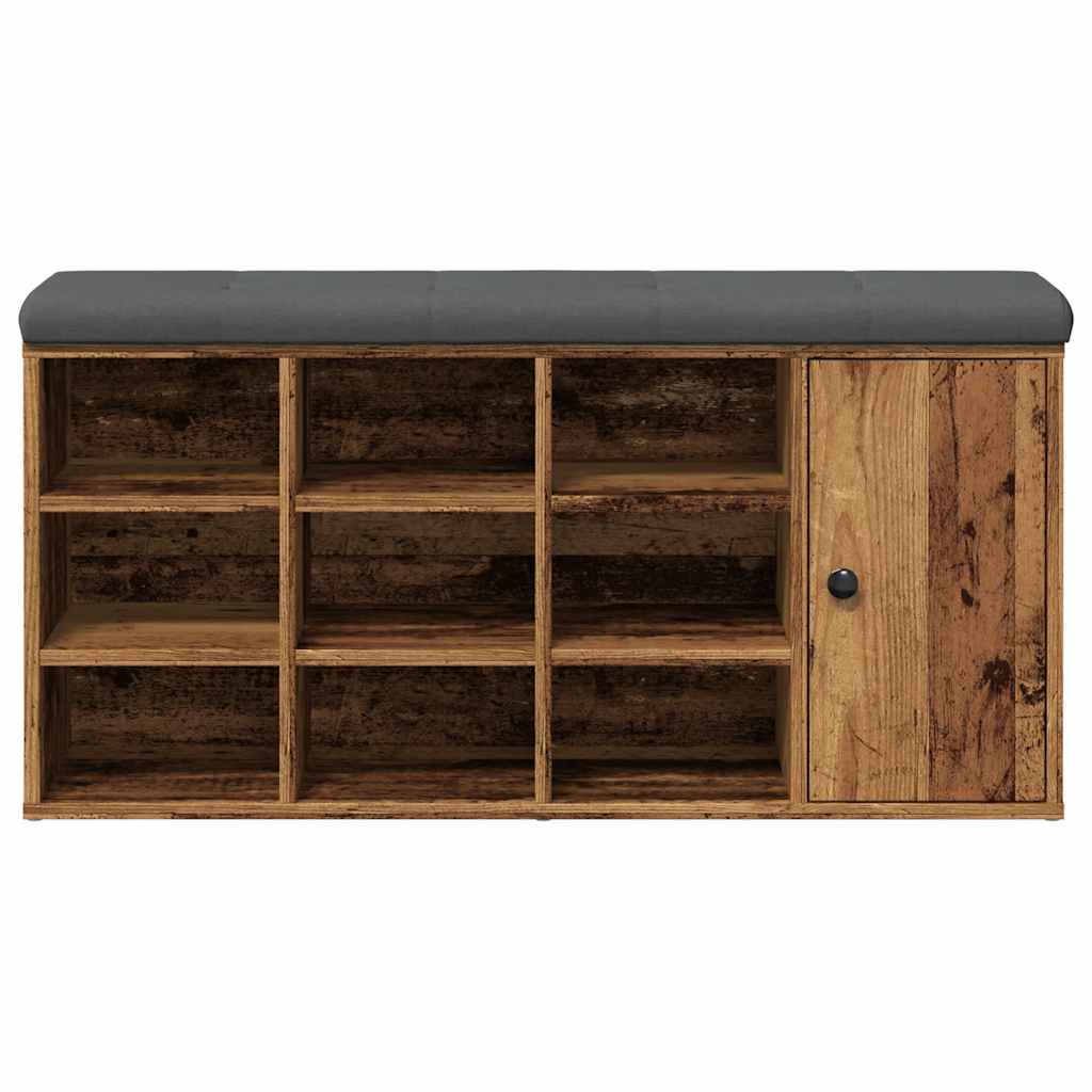 Skobänk 102X32X50 Cm Konstruerat Trä