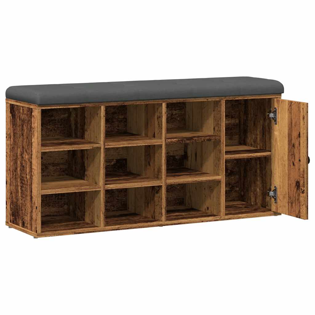 Skobänk 102X32X50 Cm Konstruerat Trä