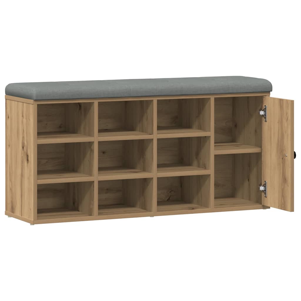Skobänk Hantverksmässig Ek 102X32X50 Cm Konstruerat Trä