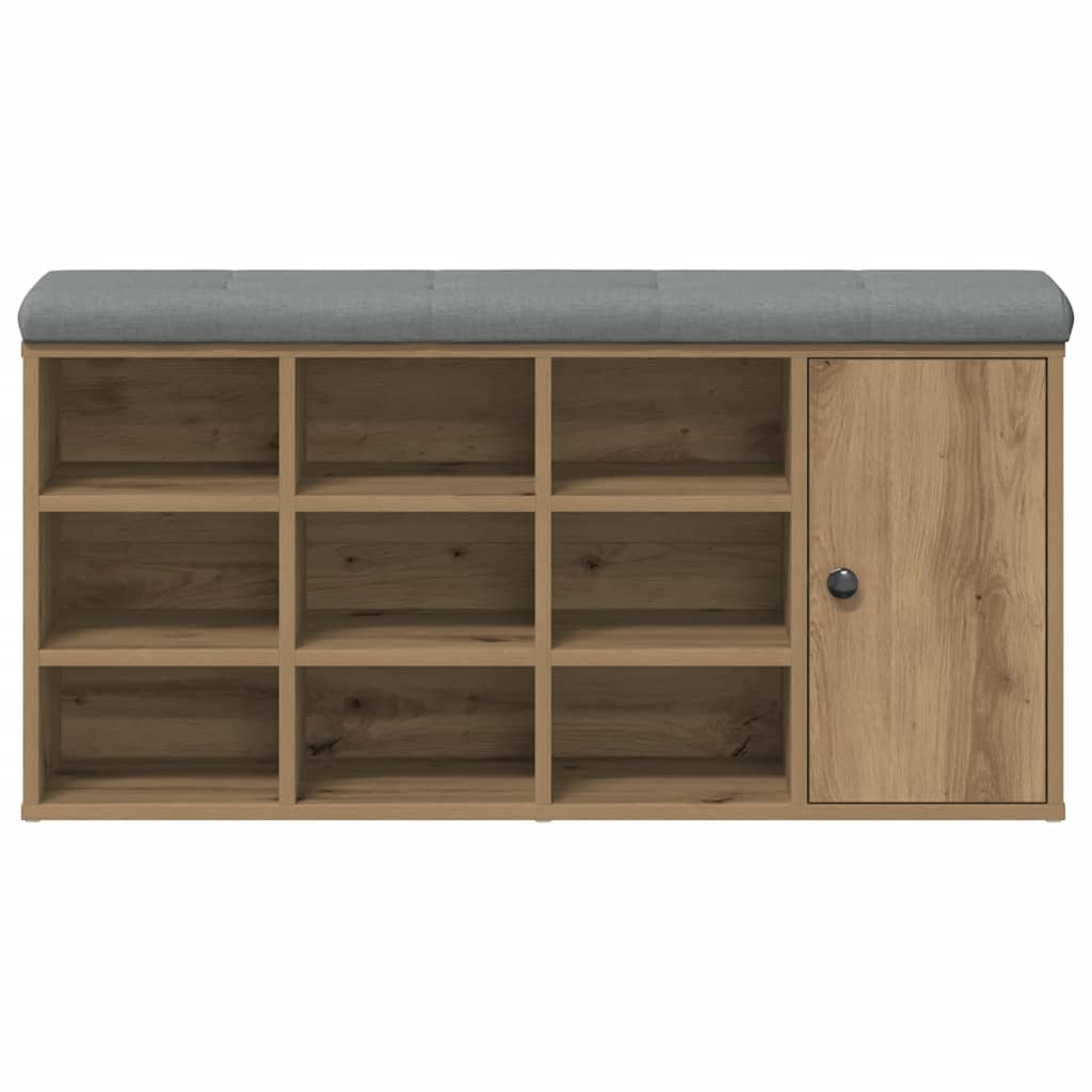 Skobänk Hantverksmässig Ek 102X32X50 Cm Konstruerat Trä