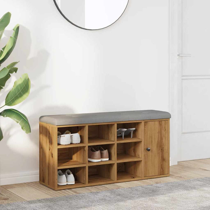 Skobänk Hantverksmässig Ek 102X32X50 Cm Konstruerat Trä
