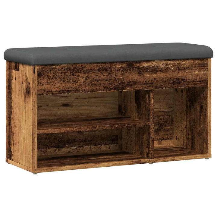 Skobänk 82X32X45,5 Cm Konstruerat Trä