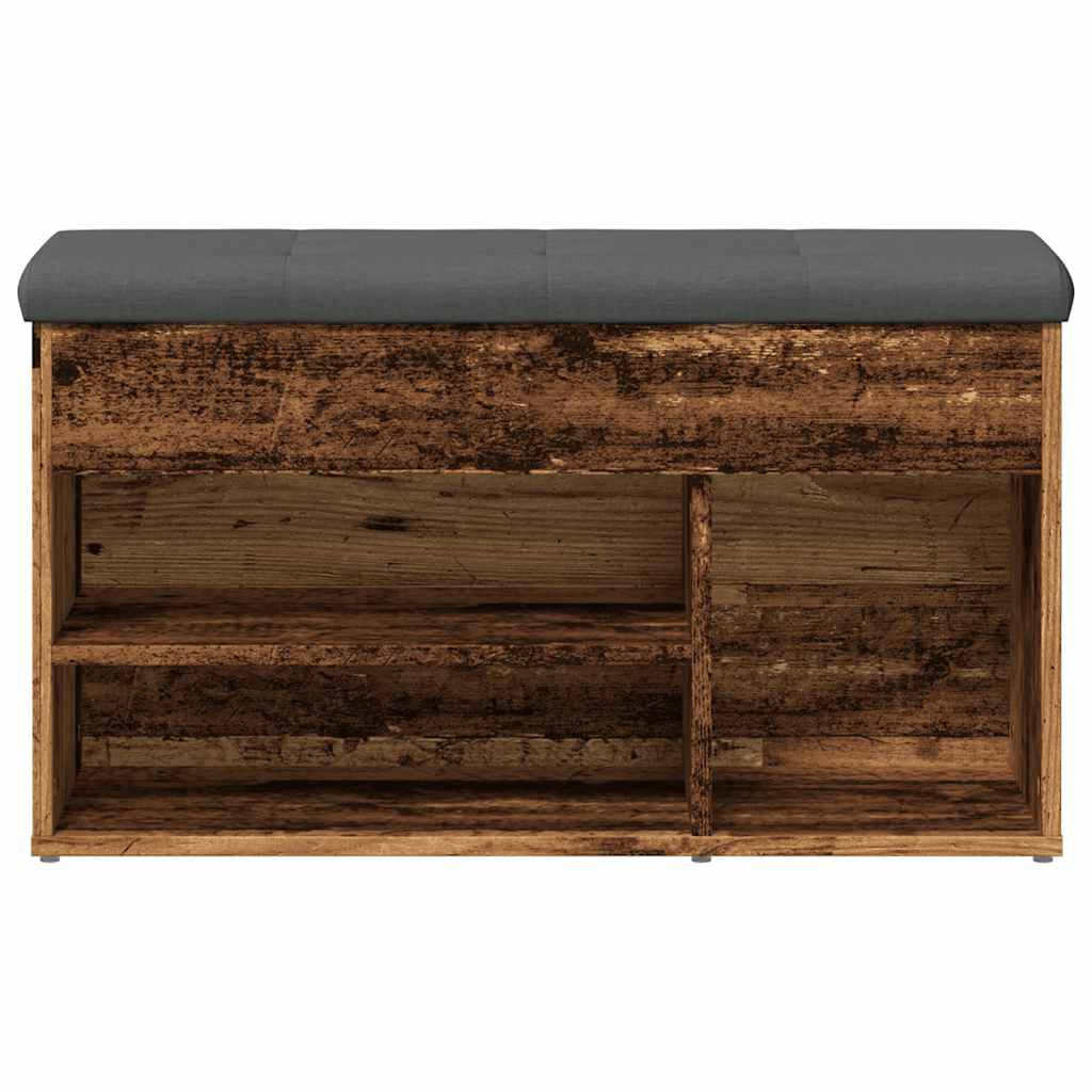 Skobänk 82X32X45,5 Cm Konstruerat Trä