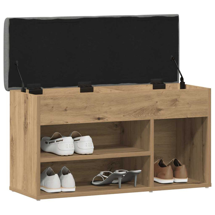 Skobänk Hantverksmässig Ek 82X32X45,5 Cm Konstruerat Trä
