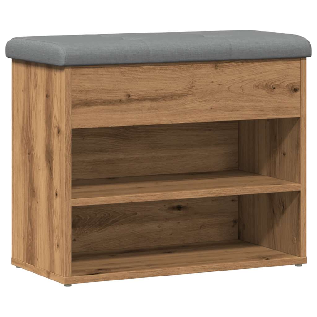 Skobänk Hantverksmässig Ek 62X32X50 Cm Konstruerat Trä