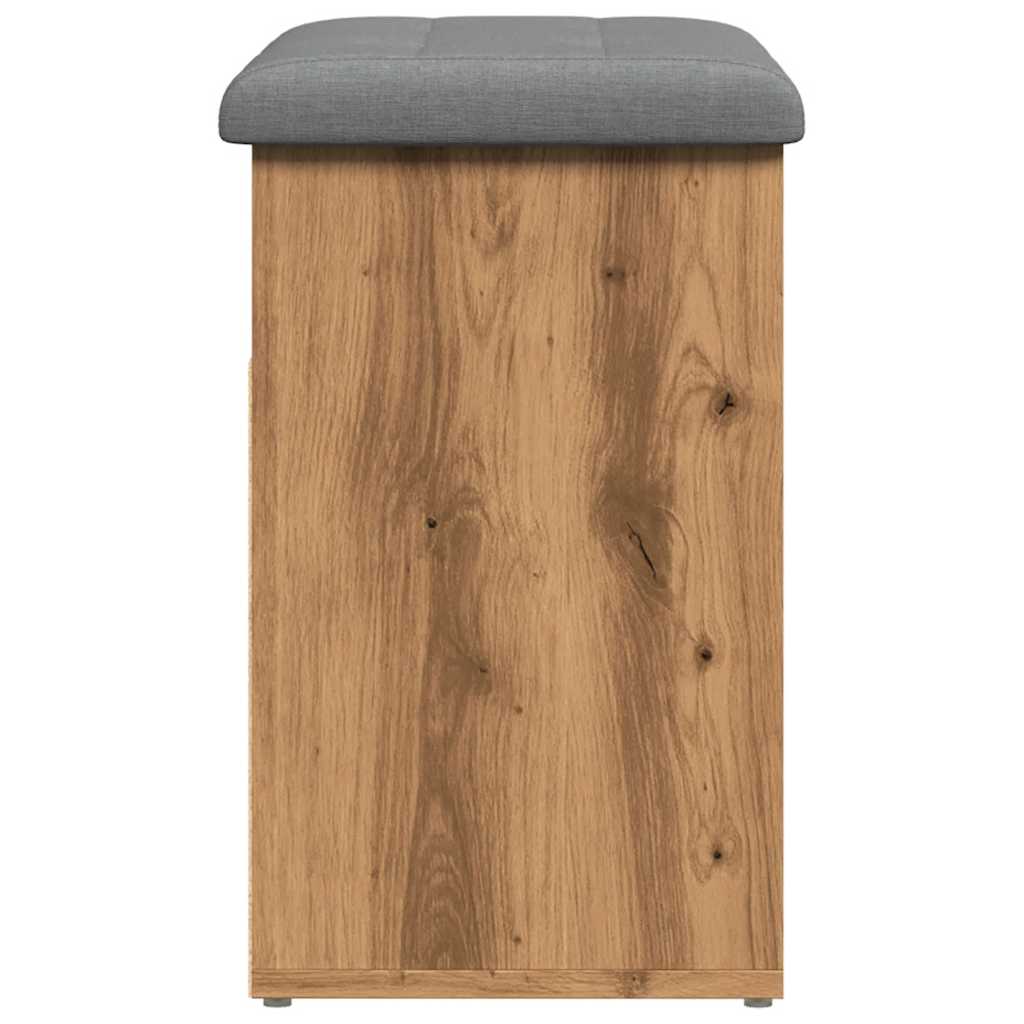 Skobänk Hantverksmässig Ek 62X32X50 Cm Konstruerat Trä