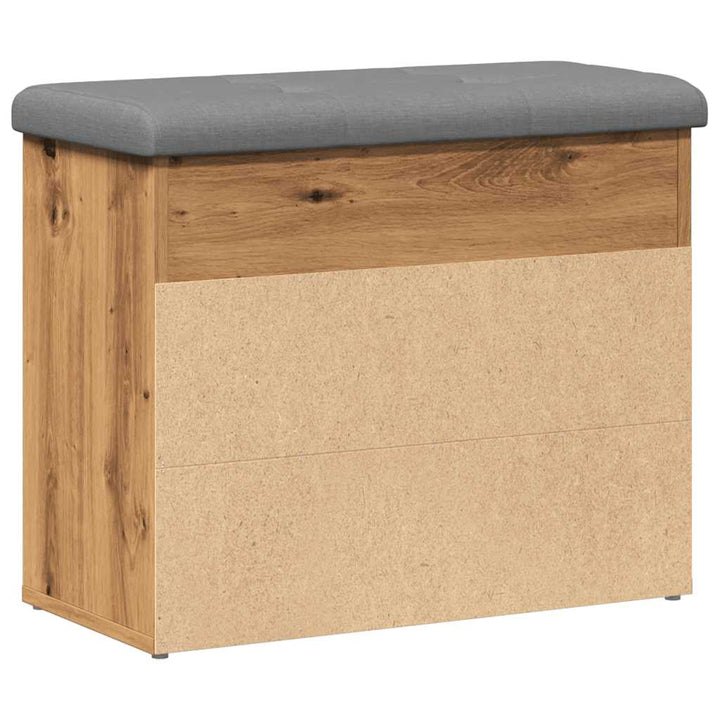 Skobänk Hantverksmässig Ek 62X32X50 Cm Konstruerat Trä