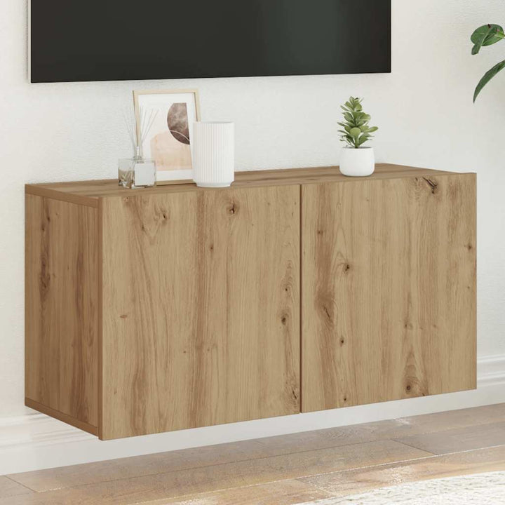Väggmonterad Tv-Bänk 100X30X41 Cm