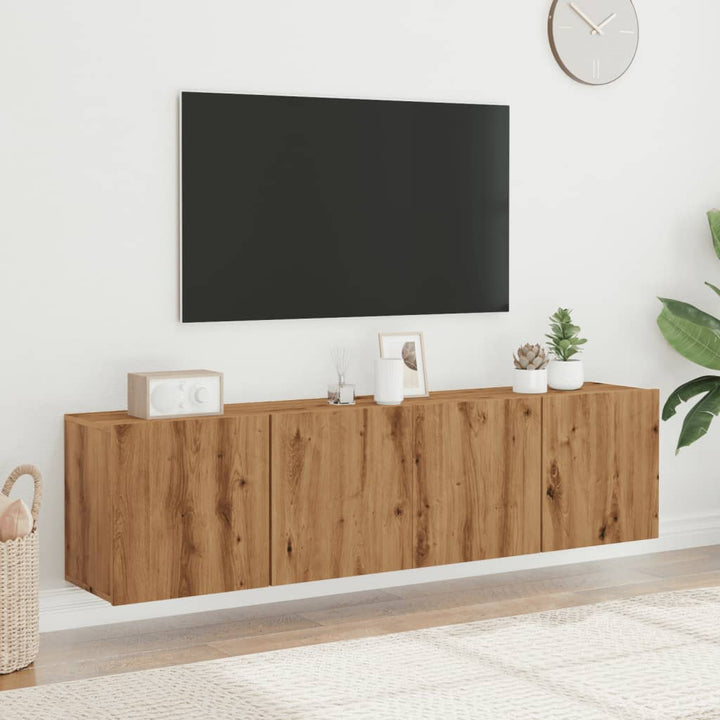 Väggmonterad Tv-Bänk 100X30X41 Cm