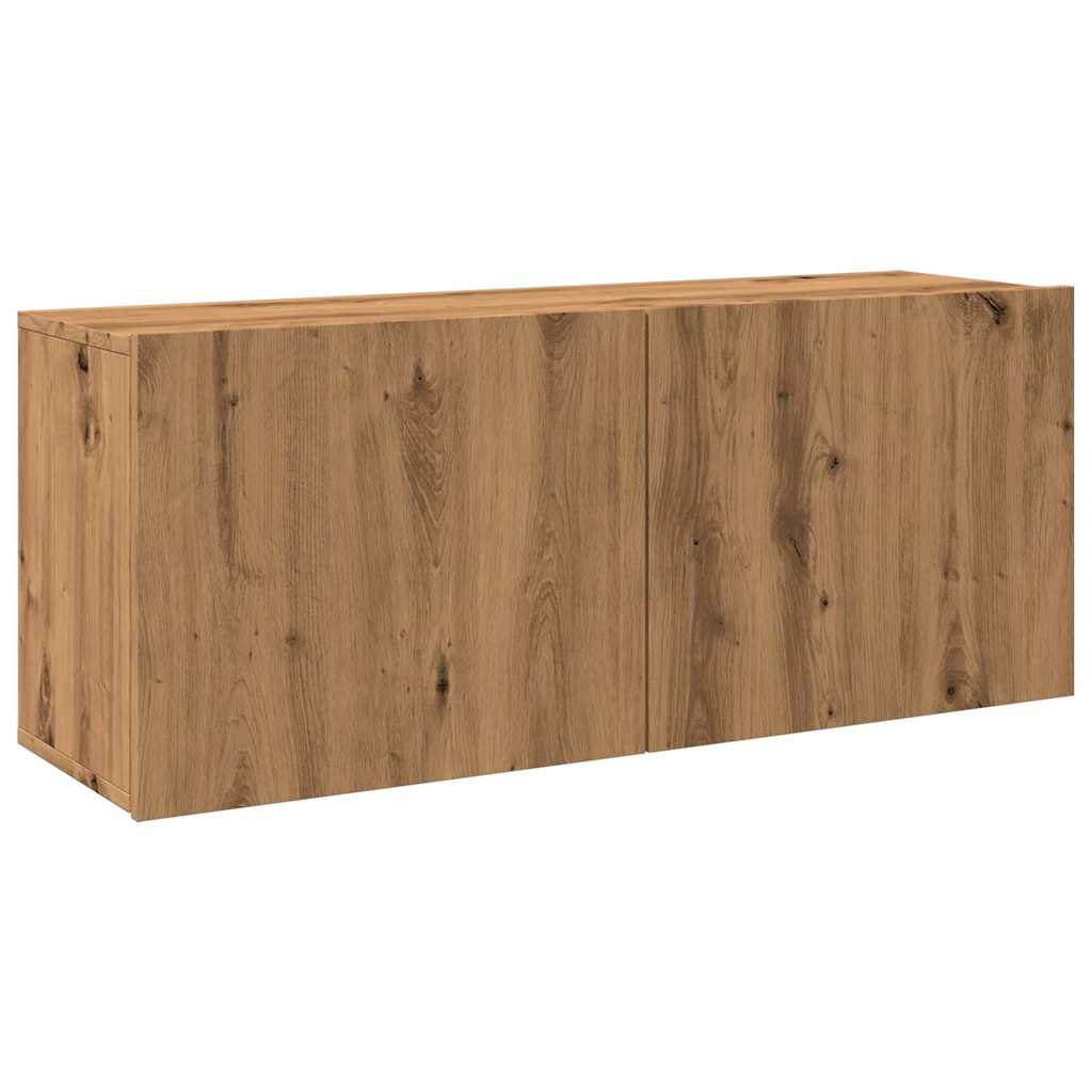 Väggmonterad Tv-Bänk 100X30X41 Cm