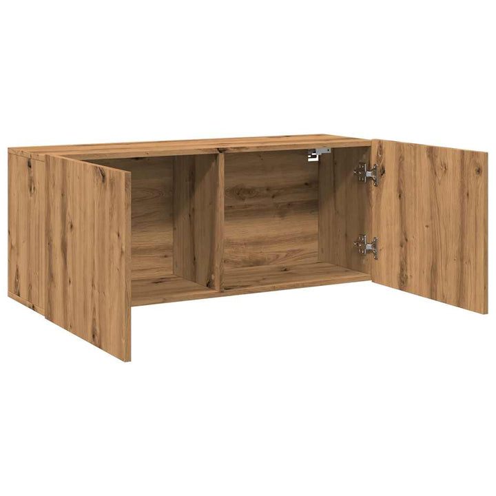 Väggmonterad Tv-Bänk 100X30X41 Cm