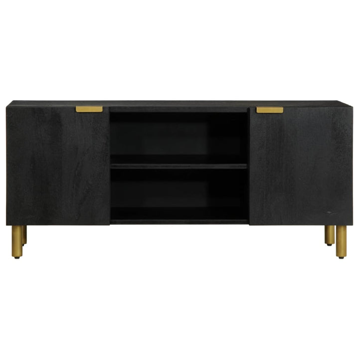 Tv-Bänk Svart 105X33X46 Cm Konstruerat Trä