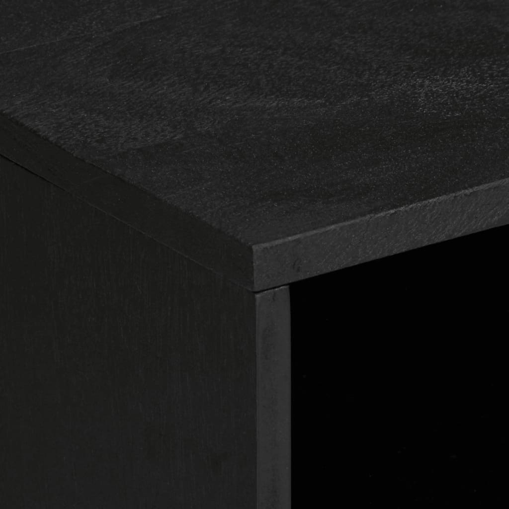 Tv-Bänk Svart 80X33X46 Cm Konstruerat Trä