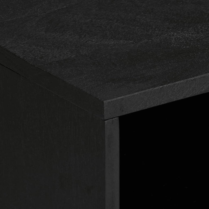 Tv-Bänk Svart 80X33X46 Cm Konstruerat Trä