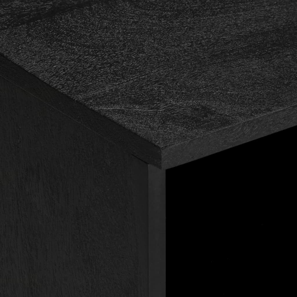 Tv-Bänk Svart 100X33X46 Cm Konstruerat Trä