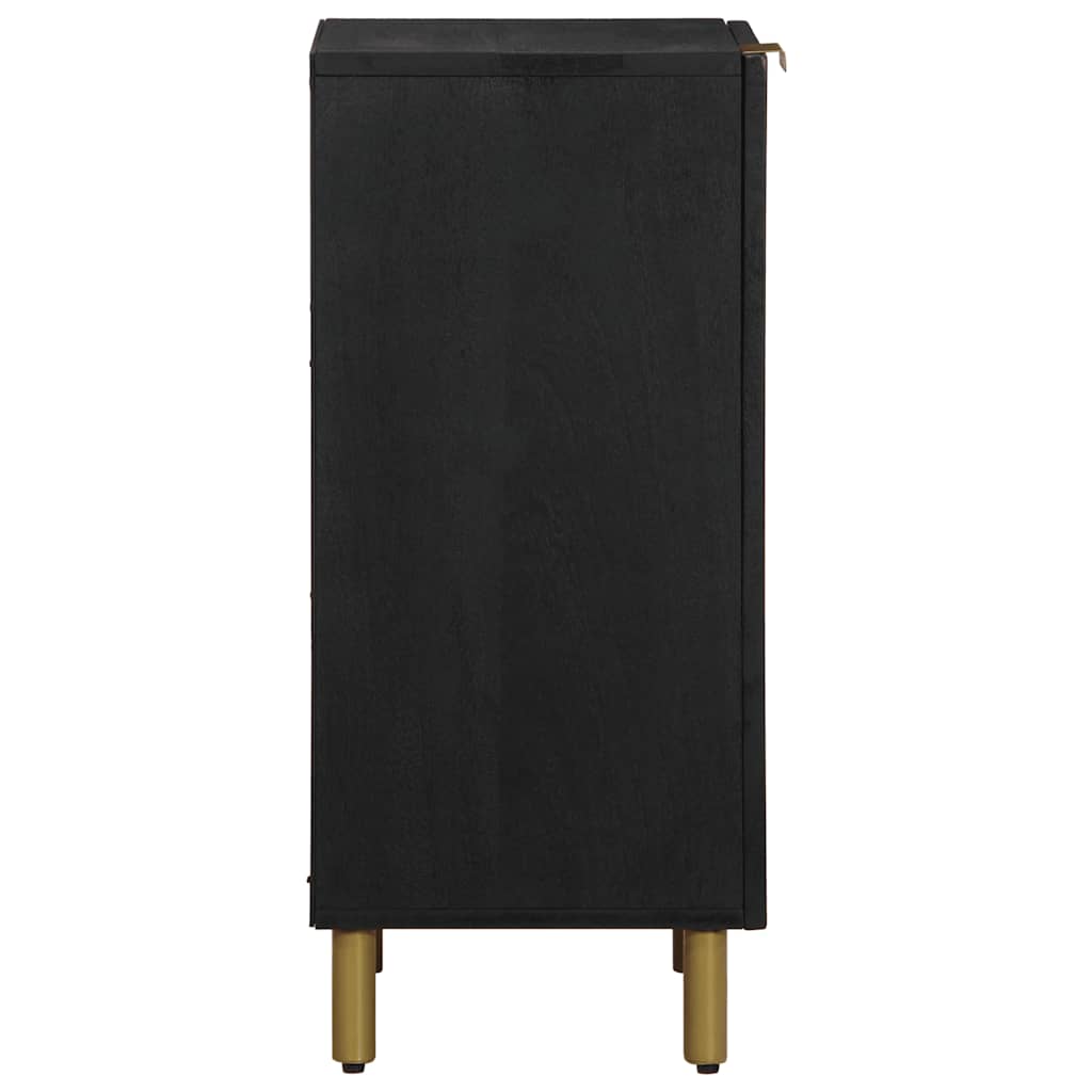Skänk Svart 40X33X75 Cm Konstruerat Trä