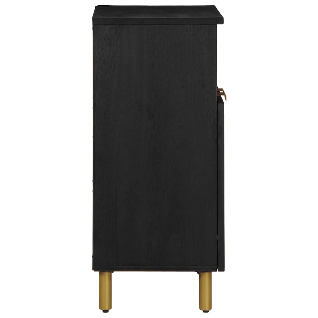 Skänk Svart 60X33X75 Cm Konstruerat Trä