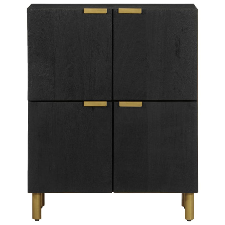 Skänk Svart 60X33X75 Cm Konstruerat Trä
