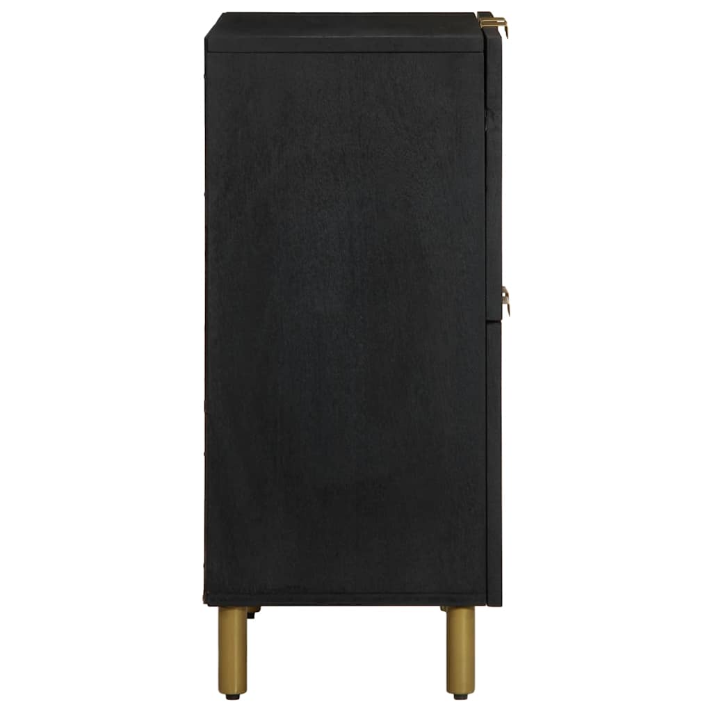 Skänk Svart 60X33X75 Cm Konstruerat Trä