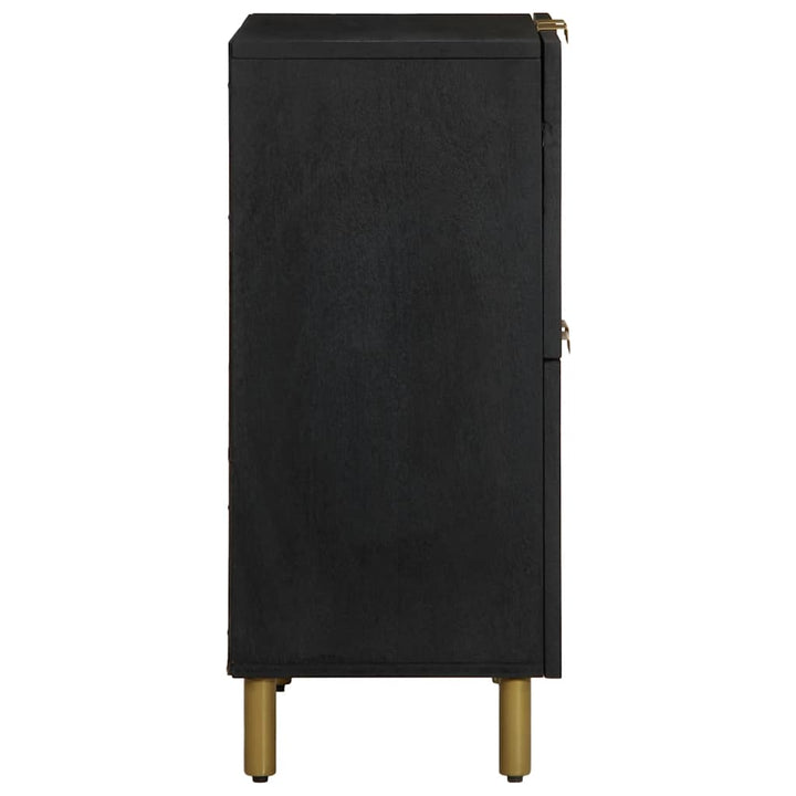 Skänk Svart 60X33X75 Cm Konstruerat Trä