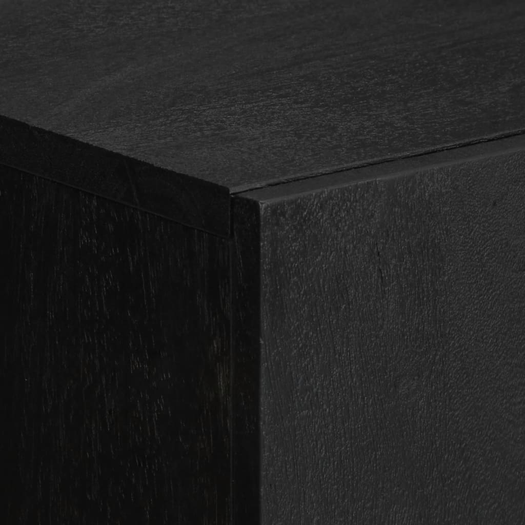 Högskåp Svart 60X33X100 Cm Konstruerat Trä
