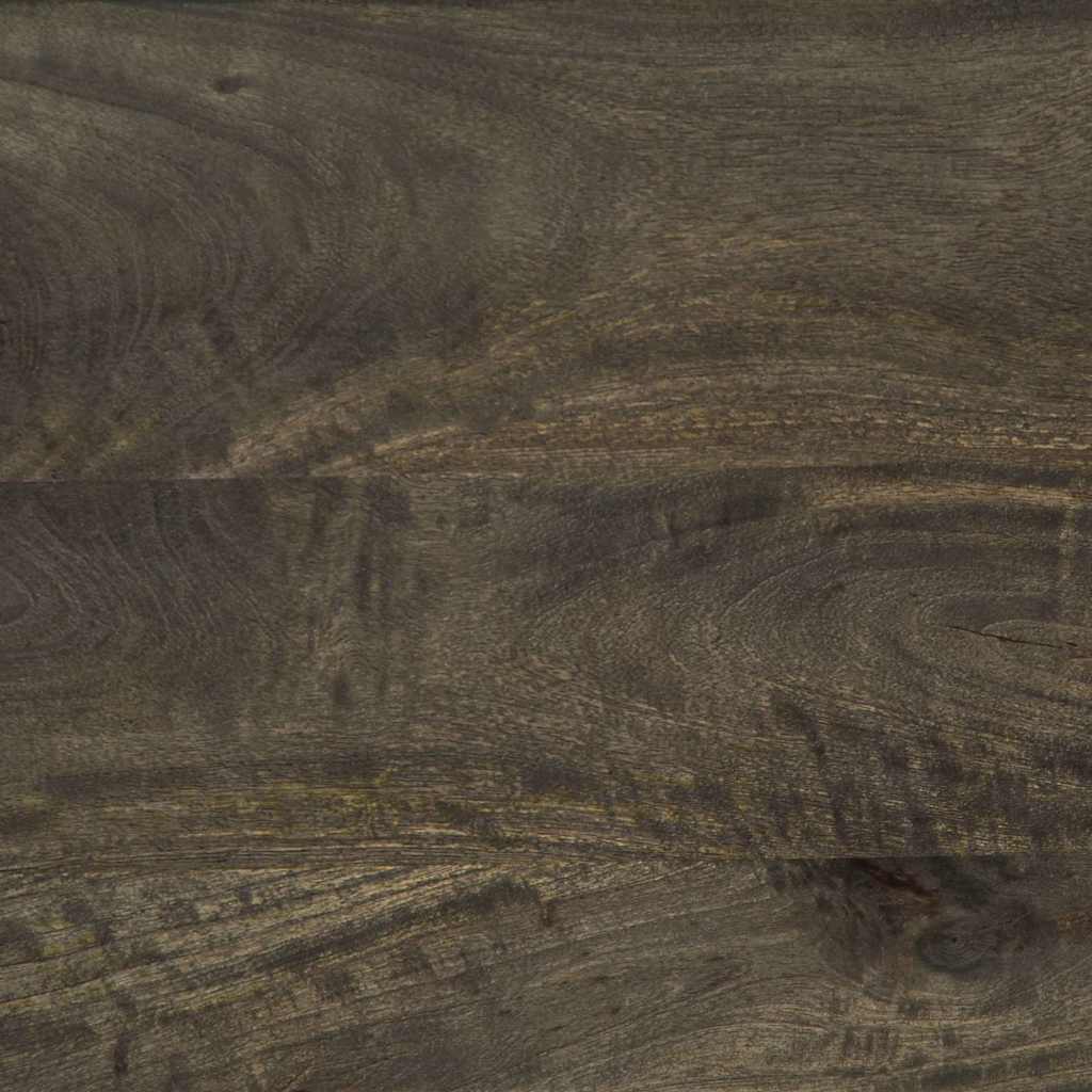 Skänk Svart 80X33X75 Cm Massivt Mangoträ