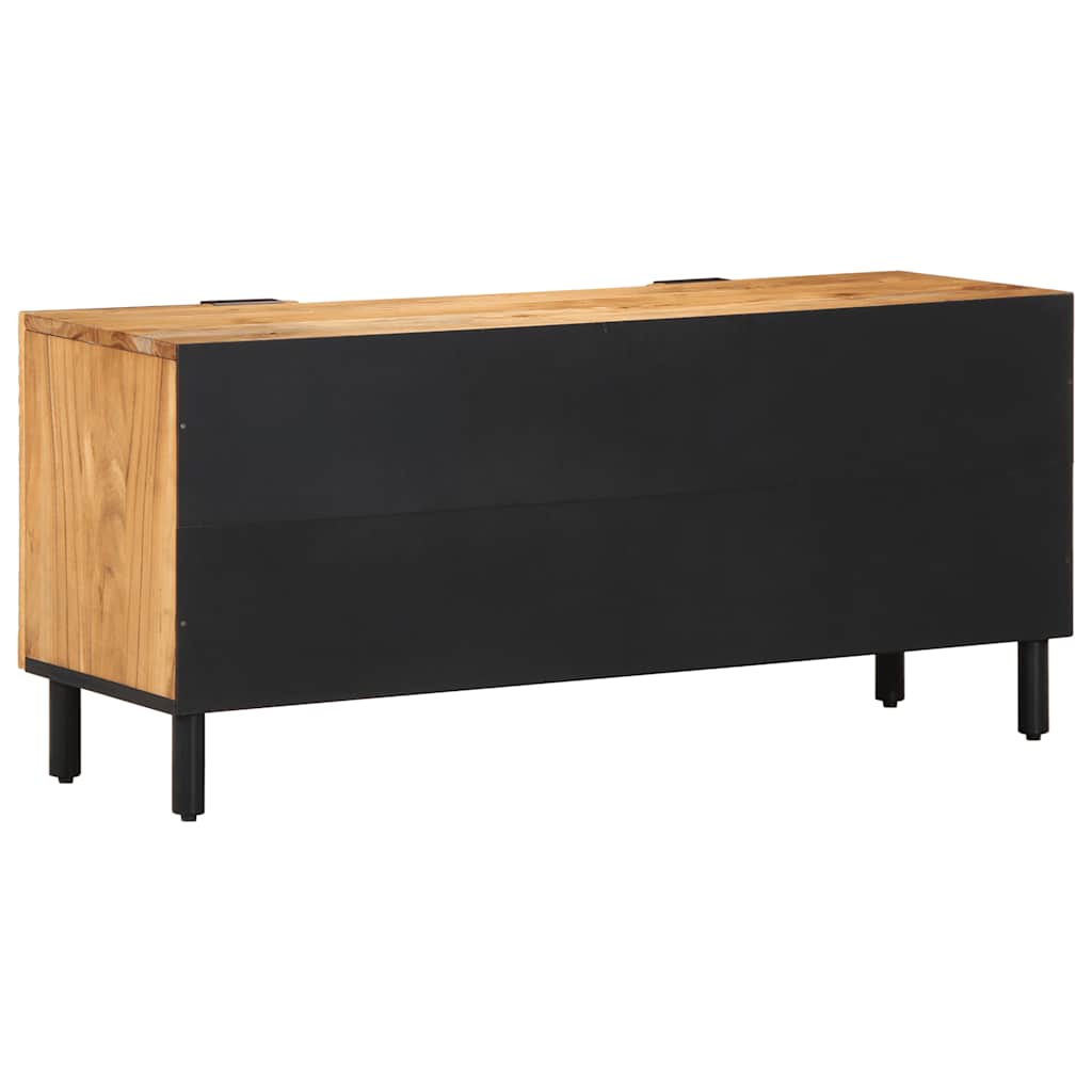 Tv-Skåp 105X33X46 Cm Massivt Trä Akacia