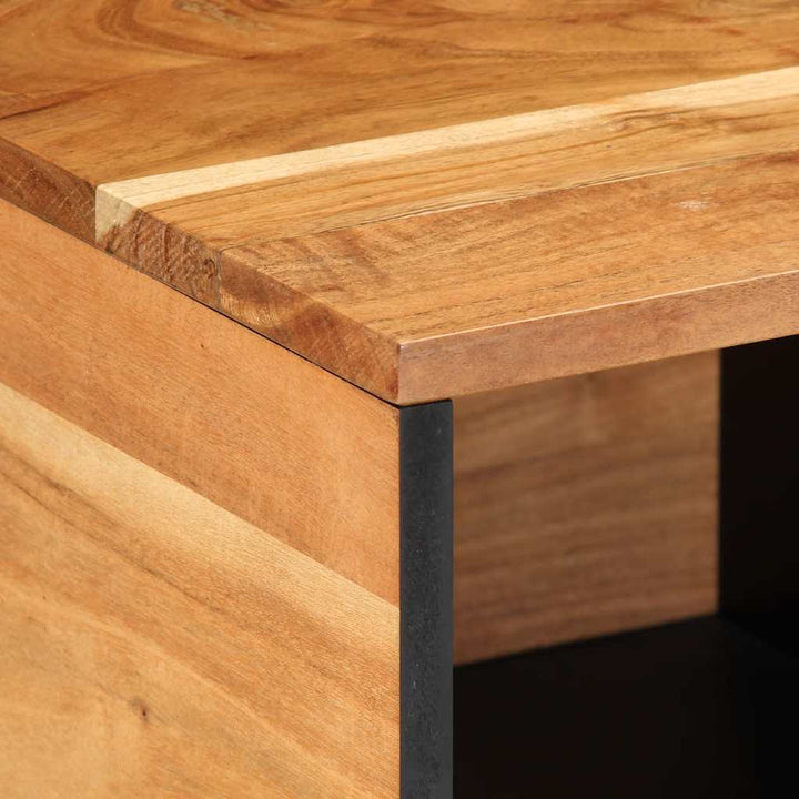 Soffbord 80X50X40 Cm Massivt Trä Akacia