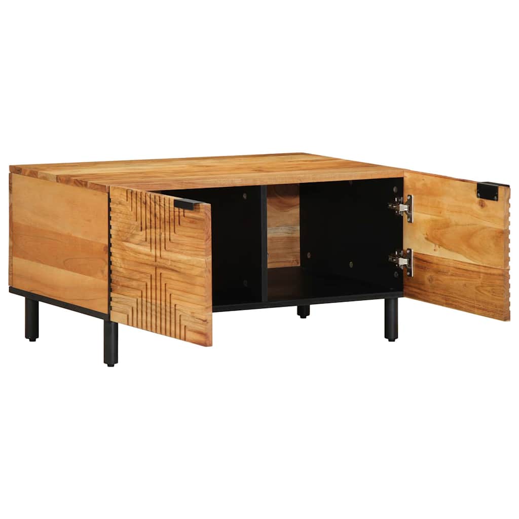 Soffbord 80X50X40 Cm Massivt Trä Akacia
