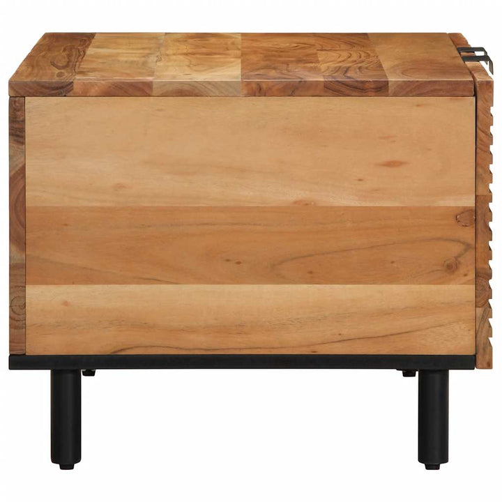 Soffbord 80X50X40 Cm Massivt Trä Akacia