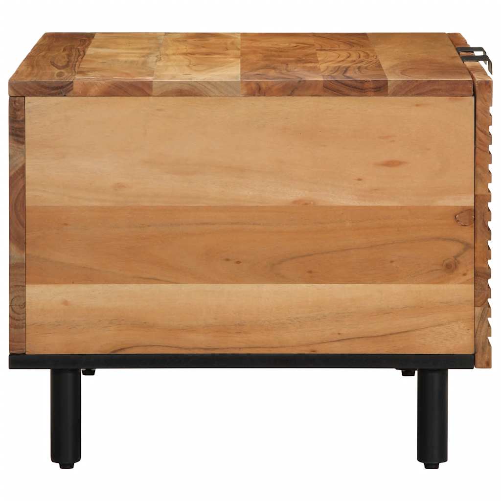 Soffbord 80X50X40 Cm Massivt Trä Akacia