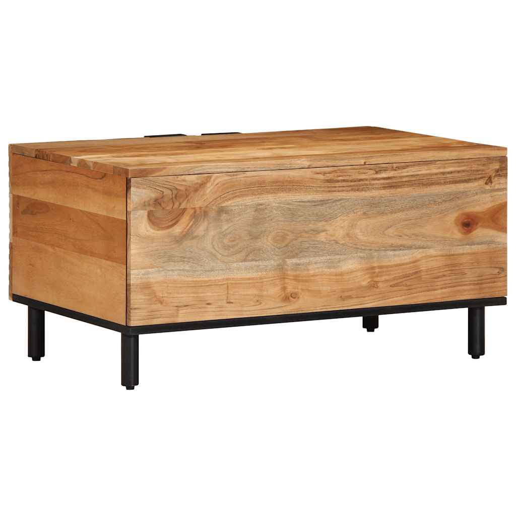 Soffbord 80X50X40 Cm Massivt Trä Akacia