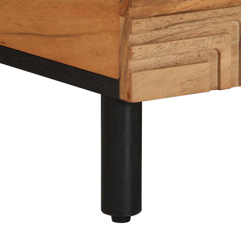 Soffbord 80X50X40 Cm Massivt Trä Akacia