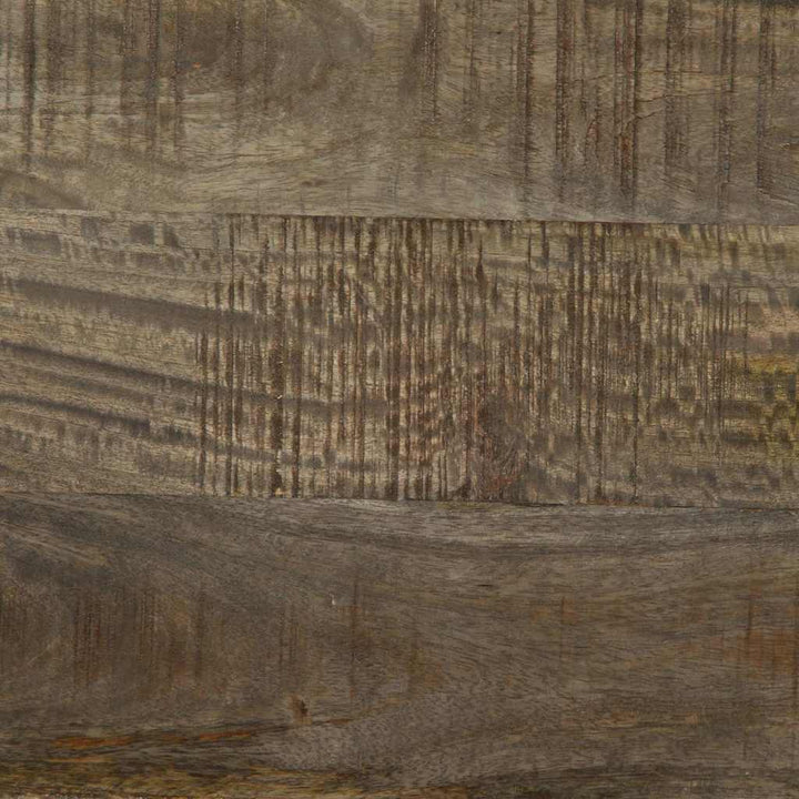 Tv-Bänk Ljusgrå 105X33,5X46 Cm Mango I Massivt Trä