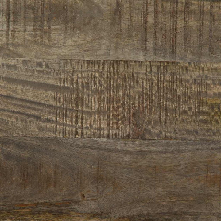Skänk Ljusgrå 60X33,5X75 Cm Mango I Massivt Trä