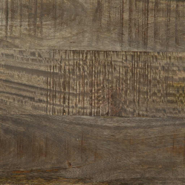 Tv-Bänk Svart 100X33X46 Cm Massivt Mangoträ