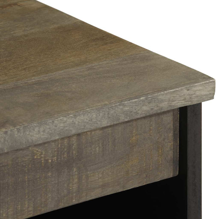 Skänk 60X33X75 Cm Massivt Mangoträ