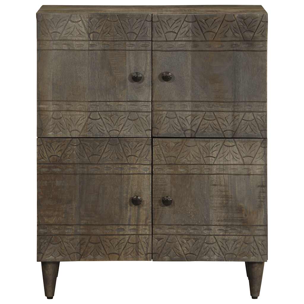 Skänk 60X33X75 Cm Massivt Mangoträ