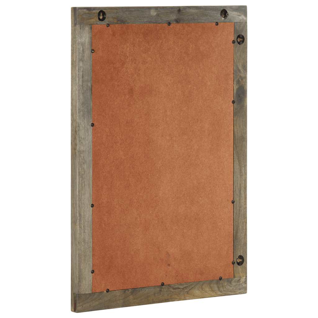 Badrumsspegel 50X2,5X70 Cm Mango I Massivt Trä