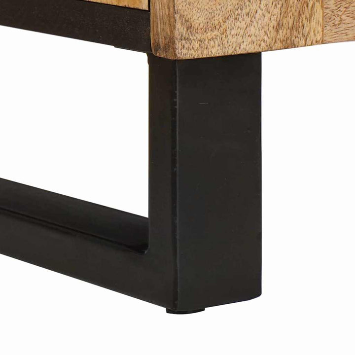 Sideboard Med Lagring Brun 40 X 33 X 75 Cm Massivt Mangoträ