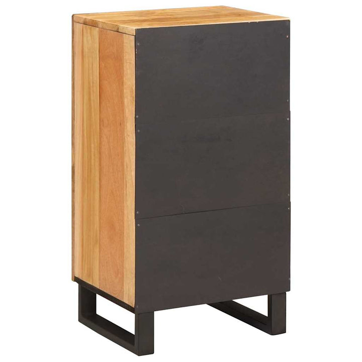 Sideboard Med Lagring Brun 40 X 33 X 75 Cm Massivt Mangoträ