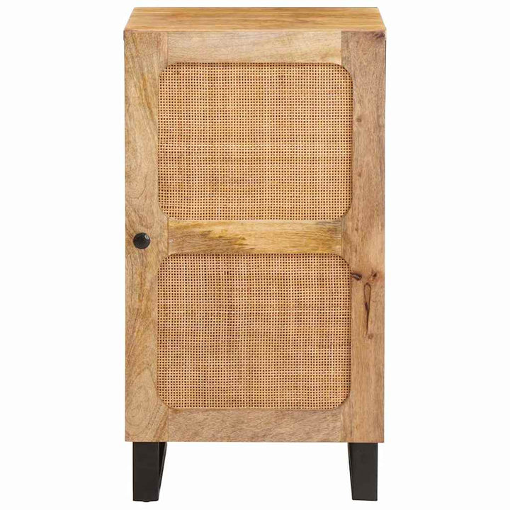 Sideboard Med Lagring Brun 40 X 33 X 75 Cm Massivt Mangoträ
