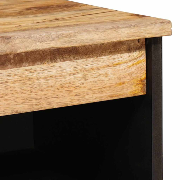 Sideboard Med Lagring Brun 60 X 33 X 75 Cm Massivt Mangoträ
