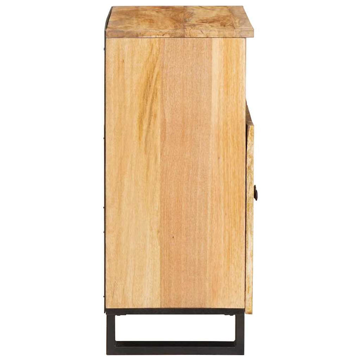 Sideboard Med Lagring Brun 60 X 33 X 75 Cm Massivt Mangoträ