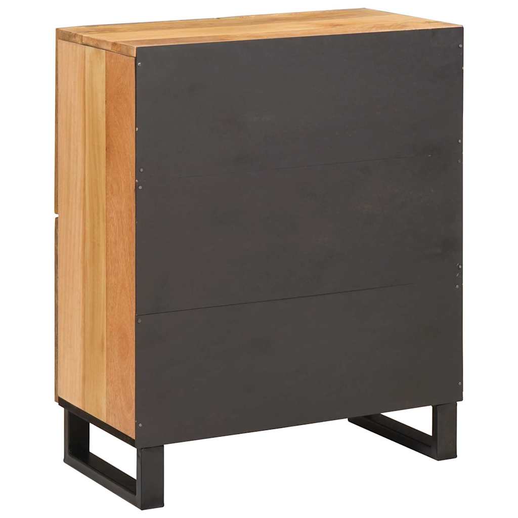 Sideboard Med Lagring Brun 60 X 33 X 75 Cm Massivt Mangoträ