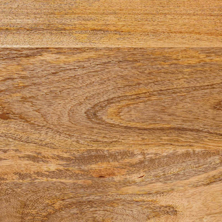 Sideboard 60 X 33 X 75 Cm Massivt Mangoträ Naturfärg