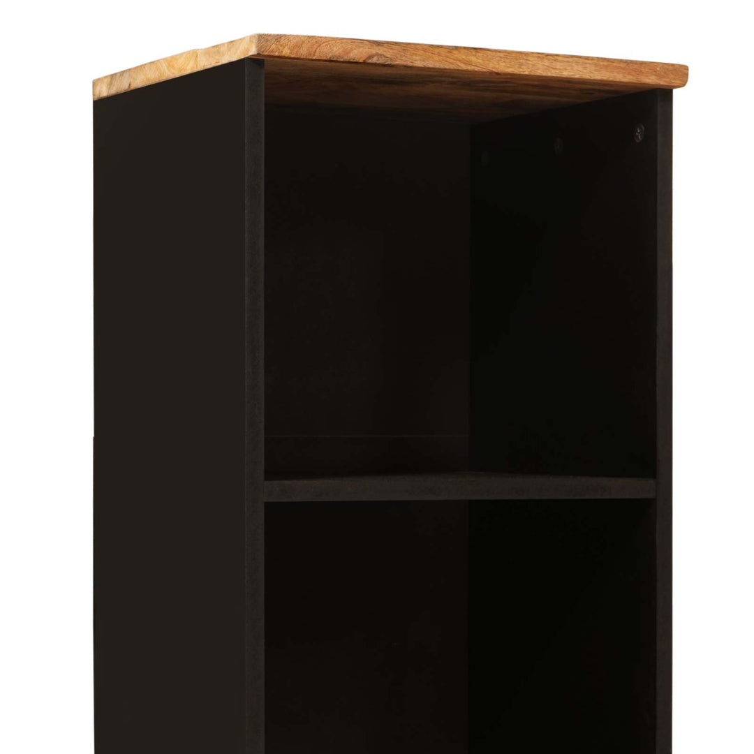 Badrumsskåp Artisan Ek 38 X 33 X 160 Cm Massivt Mangoträ